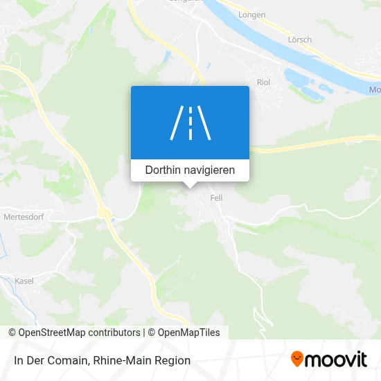 In Der Comain Karte