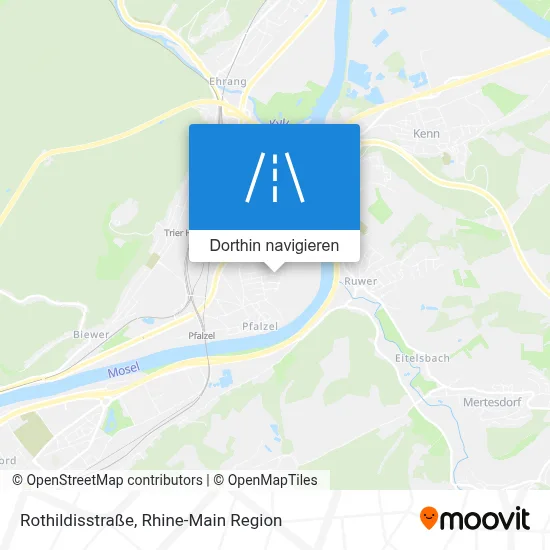 Rothildisstraße Karte