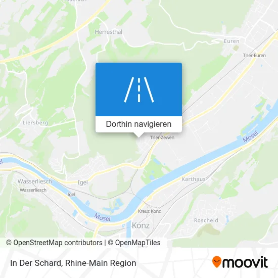 In Der Schard Karte
