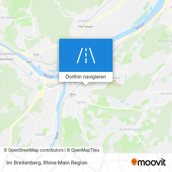 Im Breitenberg Karte