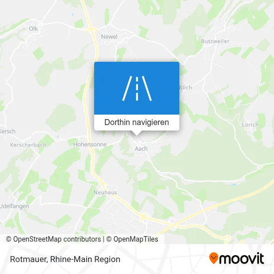 Rotmauer Karte