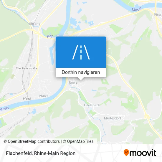 Flachenfeld Karte