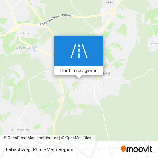 Labachweg Karte