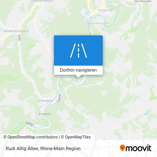 Rudi Altig Allee Karte