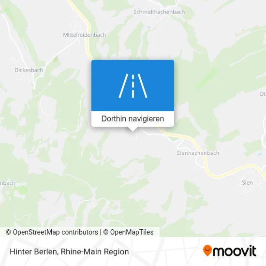 Hinter Berlen Karte