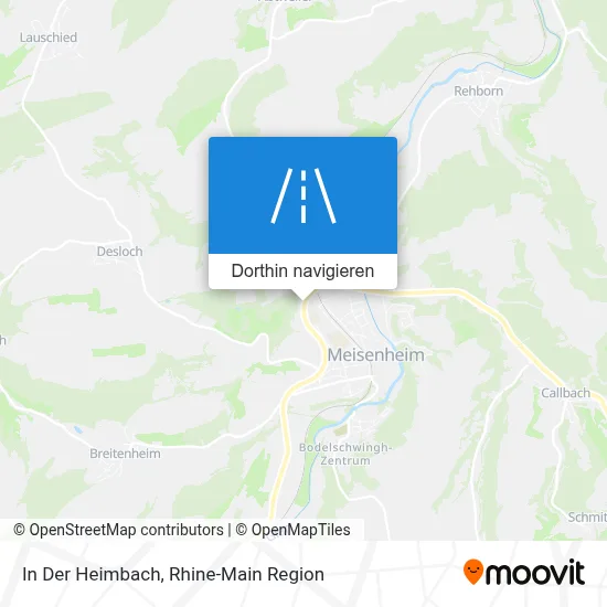 In Der Heimbach Karte