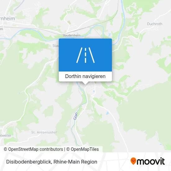 Disibodenbergblick Karte
