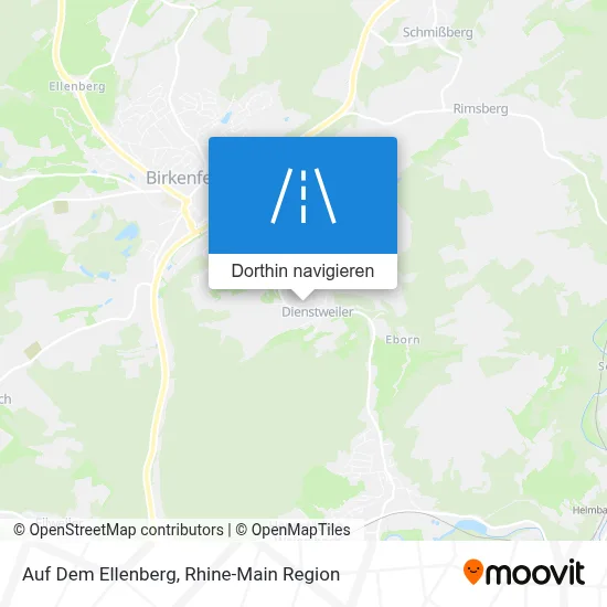 Auf Dem Ellenberg Karte
