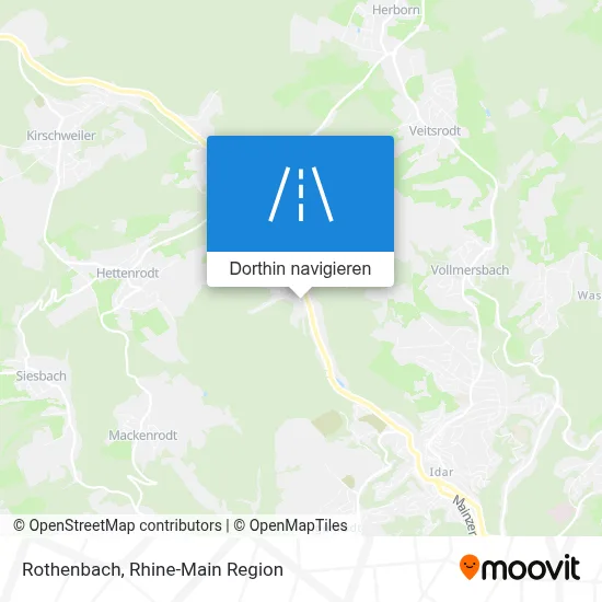 Rothenbach Karte