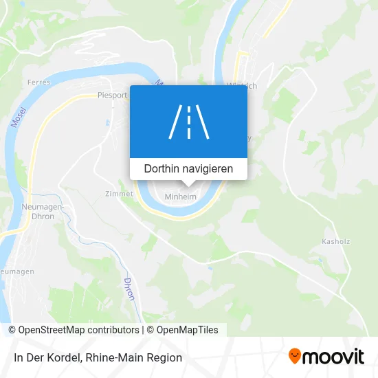 In Der Kordel Karte