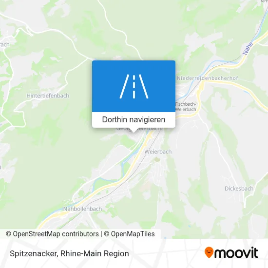 Spitzenacker Karte