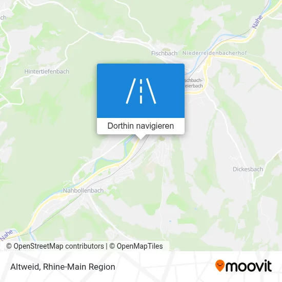 Altweid Karte