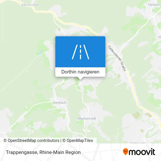 Trappengasse Karte