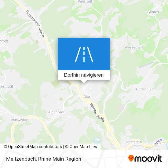 Meitzenbach Karte