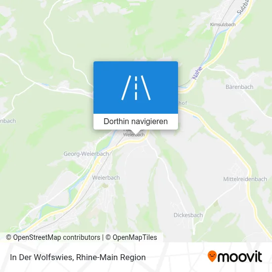In Der Wolfswies Karte