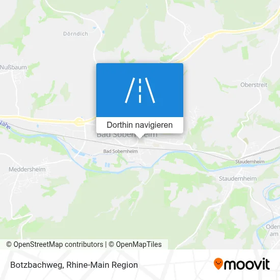 Botzbachweg Karte