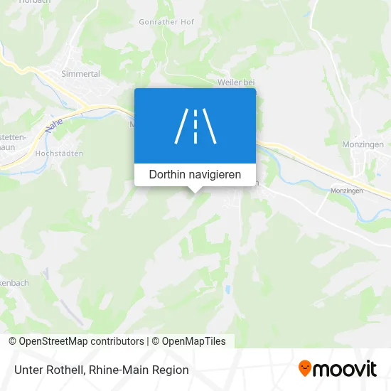 Unter Rothell Karte
