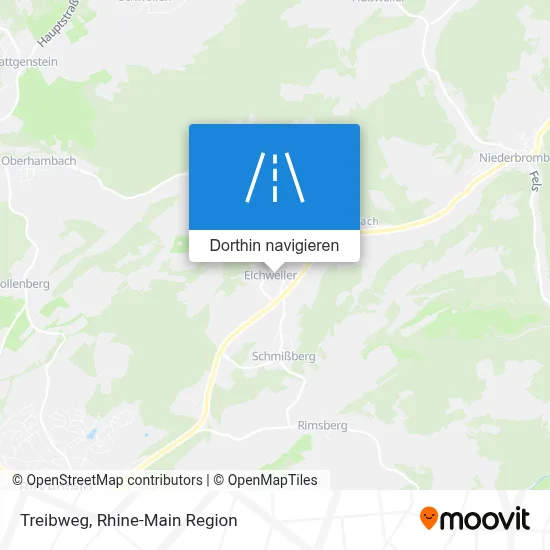 Treibweg Karte