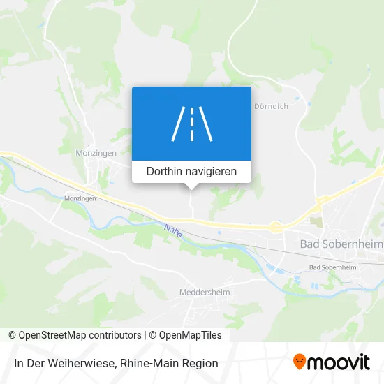 In Der Weiherwiese Karte