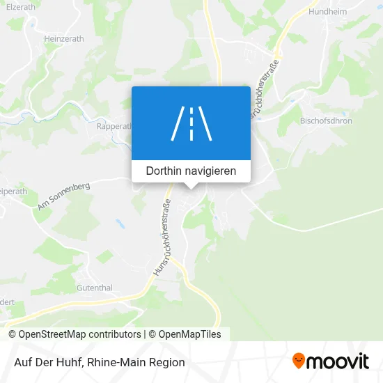 Auf Der Huhf Karte