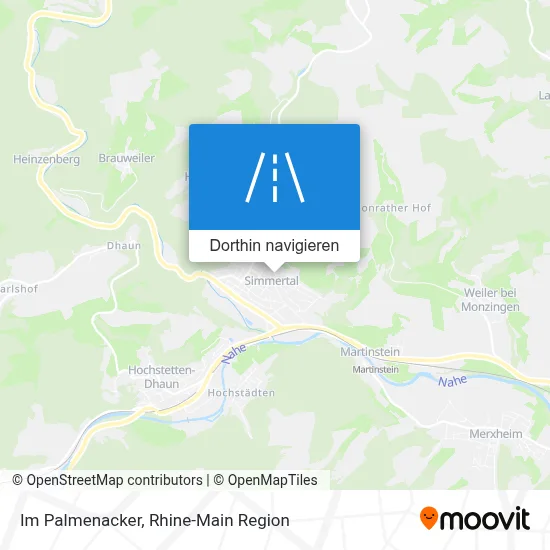 Im Palmenacker Karte
