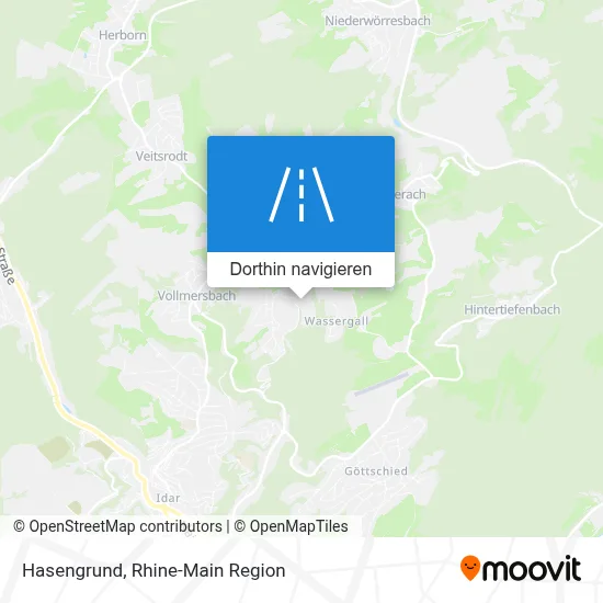 Hasengrund Karte