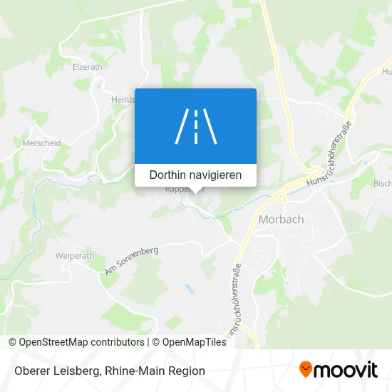 Oberer Leisberg Karte