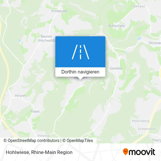 Hohlwiese Karte
