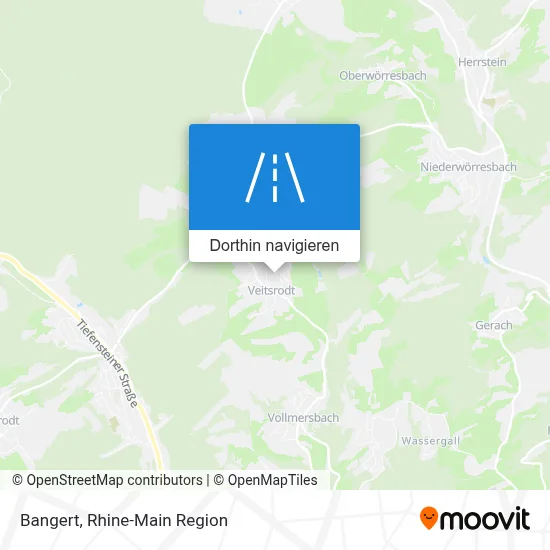 Bangert Karte