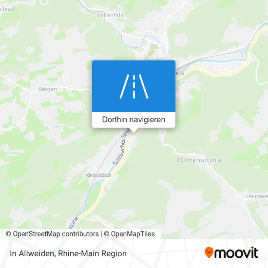 In Allweiden Karte