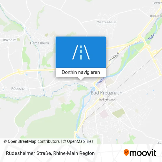 Rüdesheimer Straße Karte