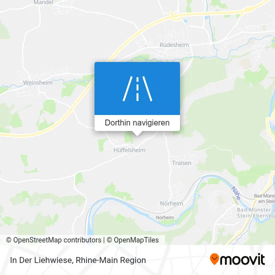 In Der Liehwiese Karte