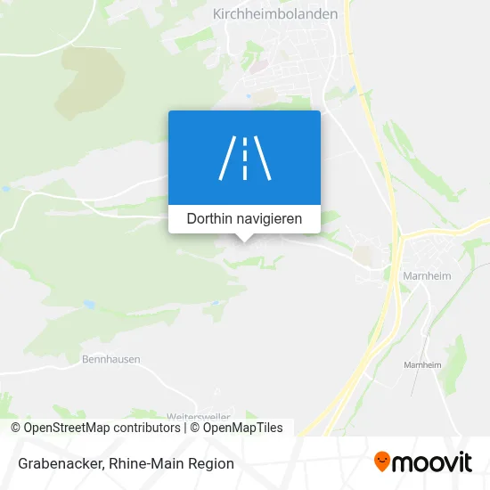 Grabenacker Karte