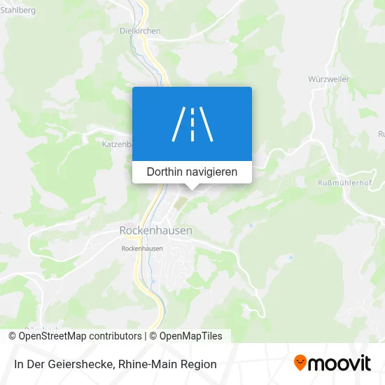 In Der Geiershecke Karte