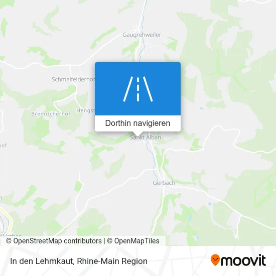 In den Lehmkaut Karte