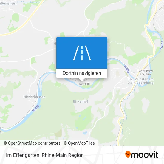 Im Effengarten Karte