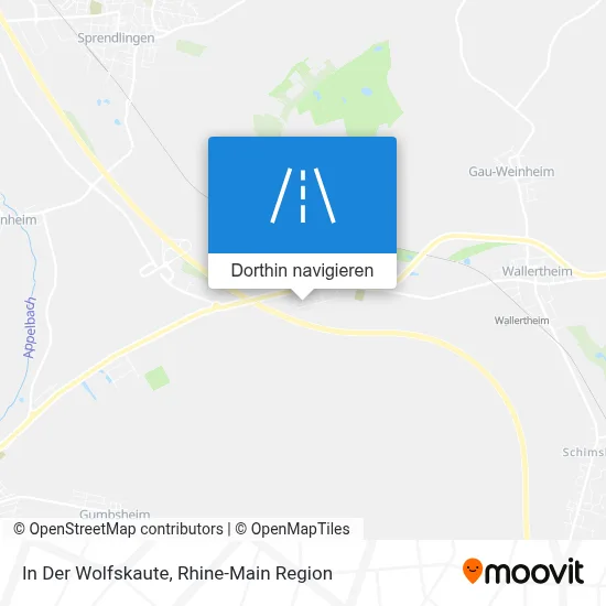 In Der Wolfskaute Karte