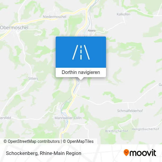 Schockenberg Karte