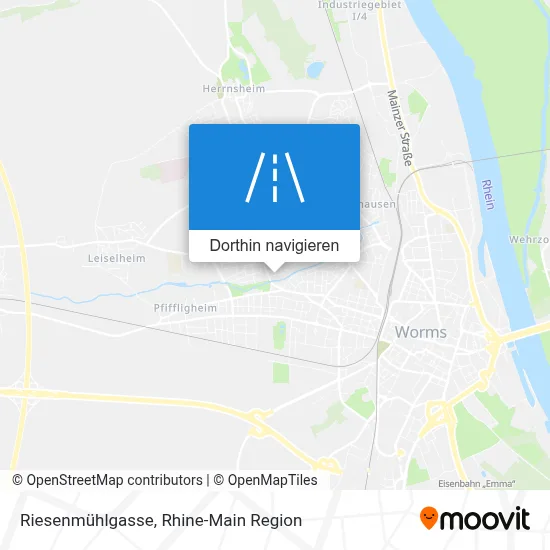 Riesenmühlgasse Karte