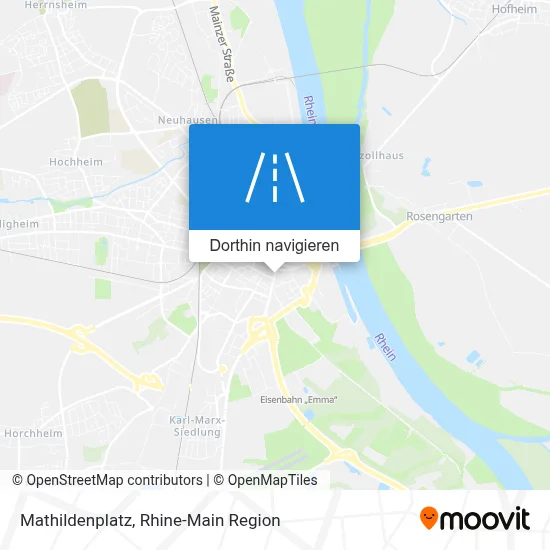 Mathildenplatz Karte