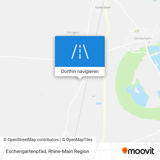Eschengartenpfad Karte