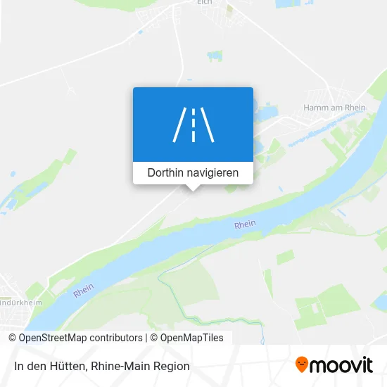 In den Hütten Karte