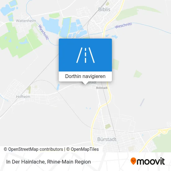 In Der Hainlache Karte