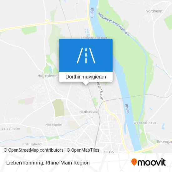 Liebermannring Karte