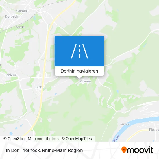 In Der Trierheck Karte