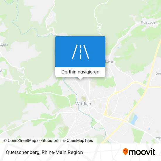 Quetschenberg Karte