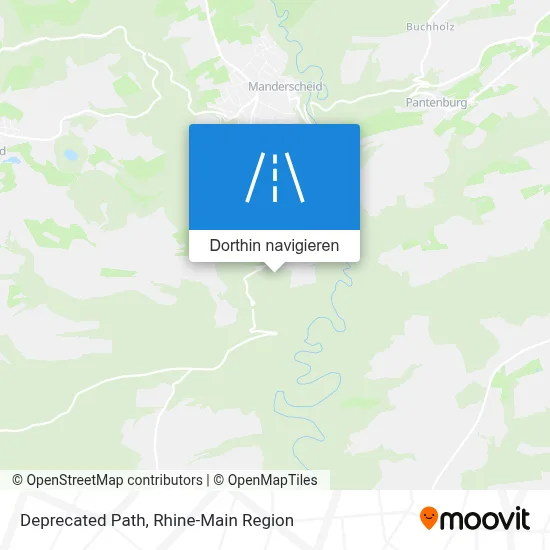 Deprecated Path Karte