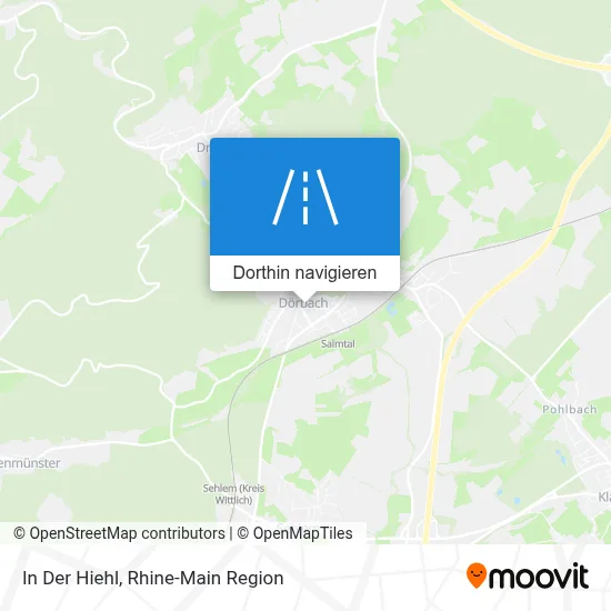 In Der Hiehl Karte
