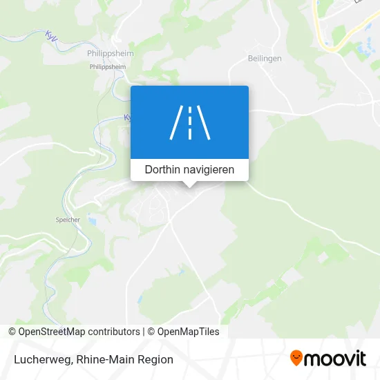 Lucherweg Karte