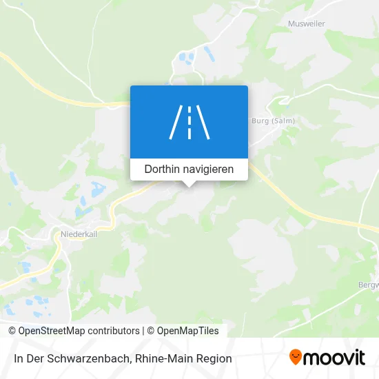 In Der Schwarzenbach Karte